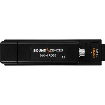 Sound Devices MX-HIROSE Hirose DC Input Sled for MixPre, MixPre-M & MixPre-II Mixer-Recorders
