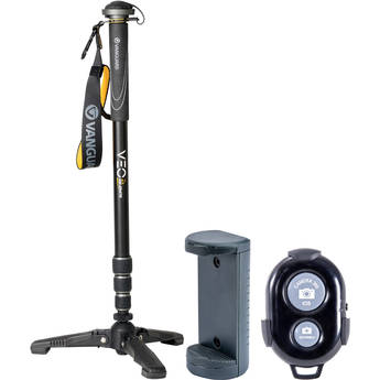 Vanguard VEO 2S AM-234TR Aluminum Monopod with Smartphone Holder & Bluetooth Remote