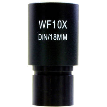 BRESSER 10x Wide-Field DIN Microscope Eyepiece (23.2mm)
