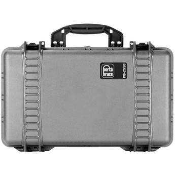 PortaBrace PB-2550 Hard Case with Divider Kit (Silver Platinum)