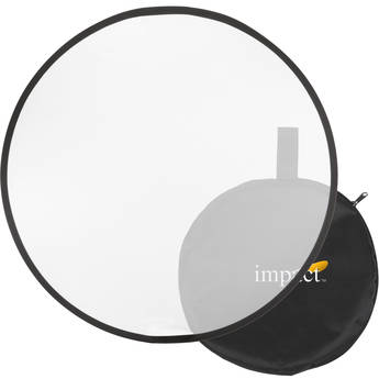 Impact Collapsible Circular Reflector Disc (White Translucent, 12")