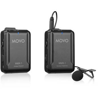 Movo Photo WMX-1 Wireless Lavalier Microphone System (2.4 GHz)
