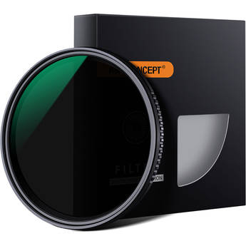 K&F Concept Nano-D Variable ND Filter with Multiresistant Coating (62mm, 3- to 11-Stop)