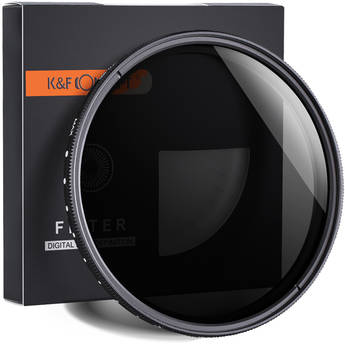 K&F Concept Variable Fader ND Filter (40.5mm, 1 to 9 Stops)