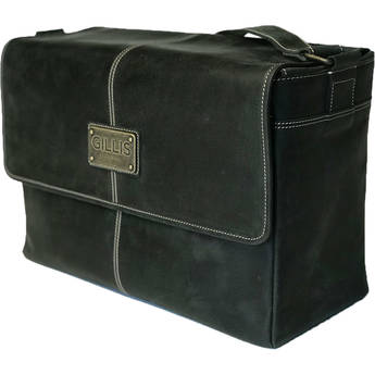 GILLIS LONDON Full Frame Leather Camera Bag (Black)