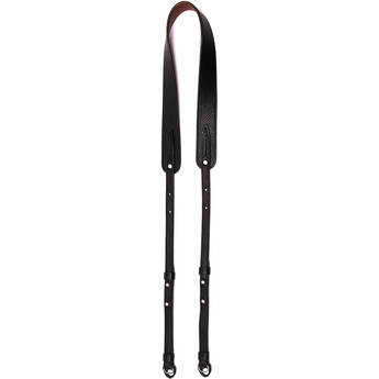 Artisan & Artist Three-Length Adjustable Leather Strap (Black)