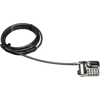CTA Digital Kickstand Security Grip Cable for Surface Pro and Other Laptop/Tablet Hybrids