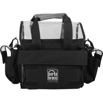 PortaBrace AO-1XBH Audio Organizer with AH-2H Harness Kit (Black)
