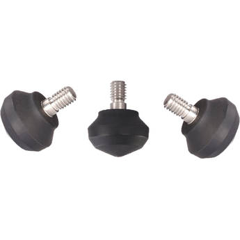 Leofoto 25mm Rubber Feet for Leofoto Tripod (3-Pieces)