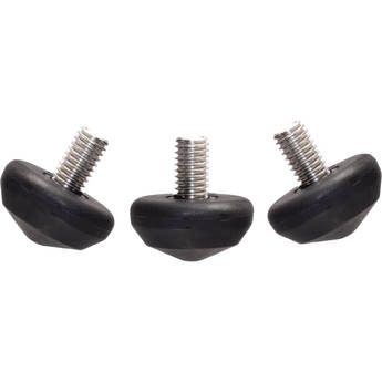 Leofoto LS-25 Tripod Feet for LS-253CM Tripod (3-Pack)
