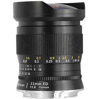 TTArtisan 11mm f/2.8 Lens (Canon RF, Black)