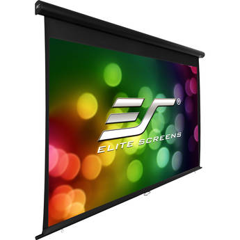 Elite Screens Yard Master Manual Series Outdoor Movie Screen (100", Black)