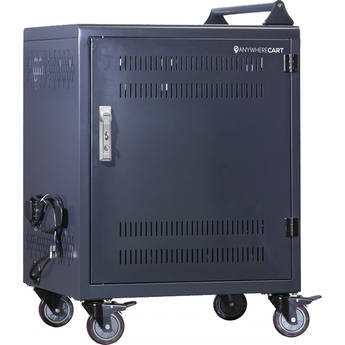 Power Technologies AC-30 LITE Series 30-Bay Secure Tablet/Laptop Charging Cart