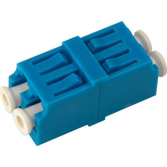Camplex LC to LC Single Mode Duplex Fiber Optic Coupler Adapter (Zirconia Sleeve, 25-Pack)