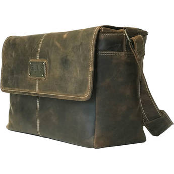 GILLIS LONDON Full Frame Leather Camera Bag (Brown)