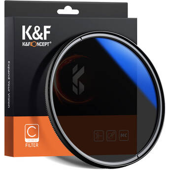K&F Concept Classic Series Slim Multicoated Circular Polarizer Filter (67mm)