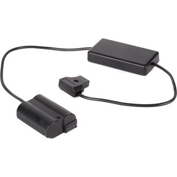 Wooden Camera Straight D-Tap to Nikon EN-EL15b Dummy Battery Cable (20")