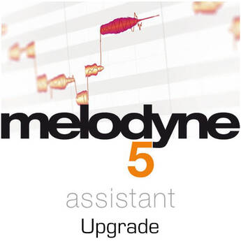 Celemony Melodyne 5 Assistant Note-Based Audio Editor Software (Upgrade from Melodyne 5 Essential)