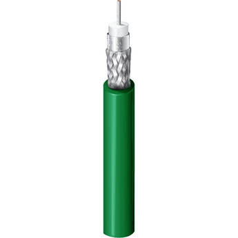 Belden 12 GHz 4K UHD Precision Video Cable, 75 Ohm, 20 AWG 1000' (Mil Green)
