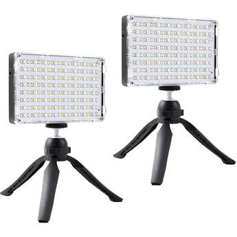 GVM Dual RGB-10S SMD LED Video Light Kit