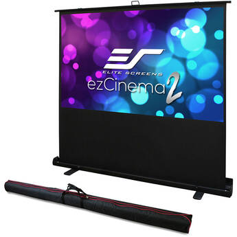 Elite Screens Portable/ Ez Cinema 2 70"/16:9 - MaxWhite 2/ Black Case/ With Bag