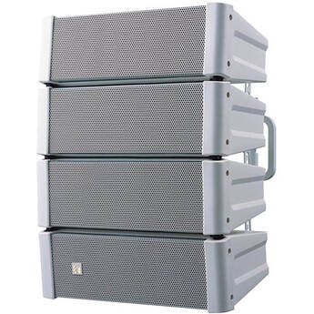 Toa Electronics HX-5W Variable Dispersion Line Array Speaker (White)