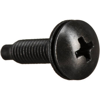 Middle Atlantic HPS 10-32 3/4" Philips Truss-Head Screws & Washers 25 Pieces (Black)