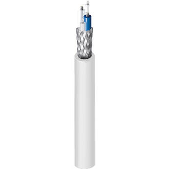 Belden 8412P 20-AWG Stranded 2-Conductor Plenum Microphone Cable (1000', White)