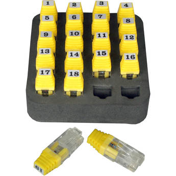 Platinum Tools ID Network Remote Set #1-20 for Net Chaser Ethernet Speed Certifier