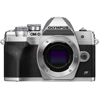 Olympus OM-D E-M10 Mark IV Mirrorless Camera (Silver)