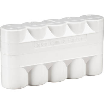 Japan Camera Hunter 120 Film Hard Case (White, Holds 5 Rolls)