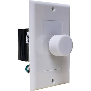 OWI Inc. Water-Resistant Volume Control (Single-Gang US, White)