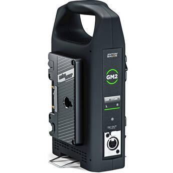 Anton/Bauer GM2 Dual-Bay Charger with 4-Pin XLR Output (Gold Mount)