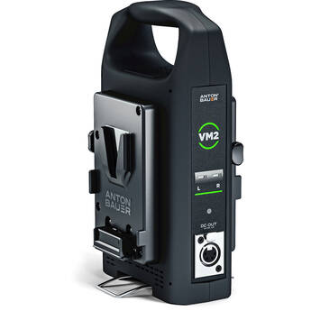 Anton/Bauer VM2 Dual-Bay Charger with 4-Pin XLR Output (V-Mount)