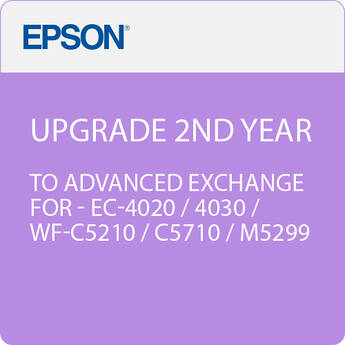 Epson Upgrade 2nd-Year to Premium for EC-4020 / EC-4030 / WF-C5210 / WF-C5710 / WF-M5299