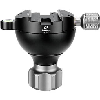 Leofoto YB-75SK Leveling Base with Low-Profile Handle and Arca-Type QR Clamp