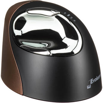 Evoluent VerticalMouse 4 Small Wireless (Black/Brown)