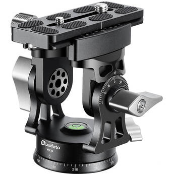 Leofoto VH-30 Two-Way Monopod Head with 12" Panning Handle