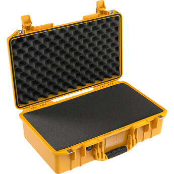 Pelican 1525AirWF Hard Carry Case with Foam Insert and Liner (Yellow)
