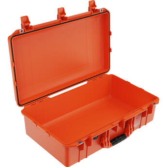 Pelican 1555AirNF Hard Carry Case with Liner, No Insert (Orange)