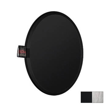 Photoflex LiteDisc Silver/Black Collapsible Circular Reflector (12")