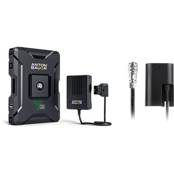 Anton/Bauer Titon Base Kit for Blackmagic Design Pocket 4K/6K with 2-Pin Connector and LP-E6 Dummy Battery