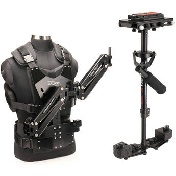 Flycam HD-3000 Stabilizer with Sliding QR Platform, Table Clamp, and Galaxy Arm & Vest
