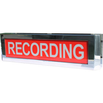 On Air Mega RECORDING LED Message Fixture (Red Lens, 12 Volts)