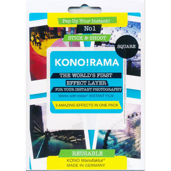 KONO No.1 Effects Filters for FUJIFILM INSTAX SQUARE (3-Pack)