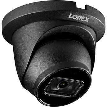 Lorex LNE9242B 4K UHD Outdoor Network Dome Camera with Night Vision (Black)