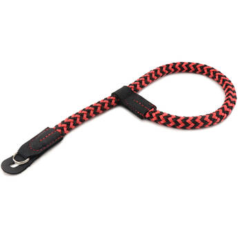 MegaGear DSLR Camera Cotton Wrist Strap (Black/Red)