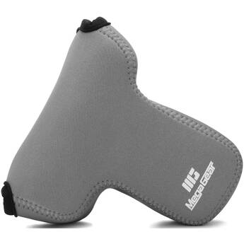 MegaGear Ultralight Neoprene Case for Canon EOS M6 Mark II with 18-150mm Lens (Gray)