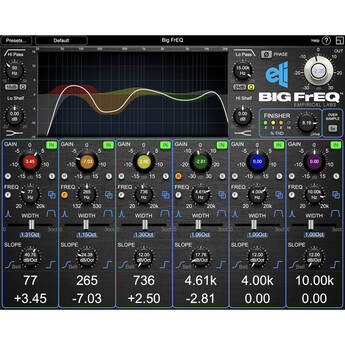 EMPIRICAL LABS BIG FrEQ Parametric Equalizer Software (Download)