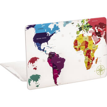 iBenzer Hard-Shell Case for MacBook Air 13" Retina with Touch ID (Map)